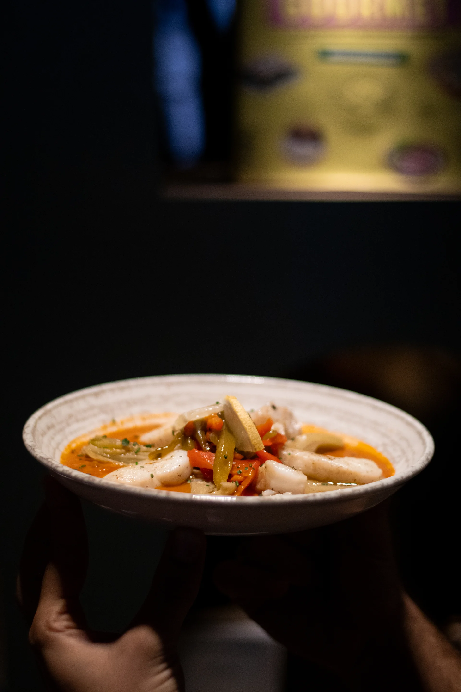 Ragoût de calamars aux légumes