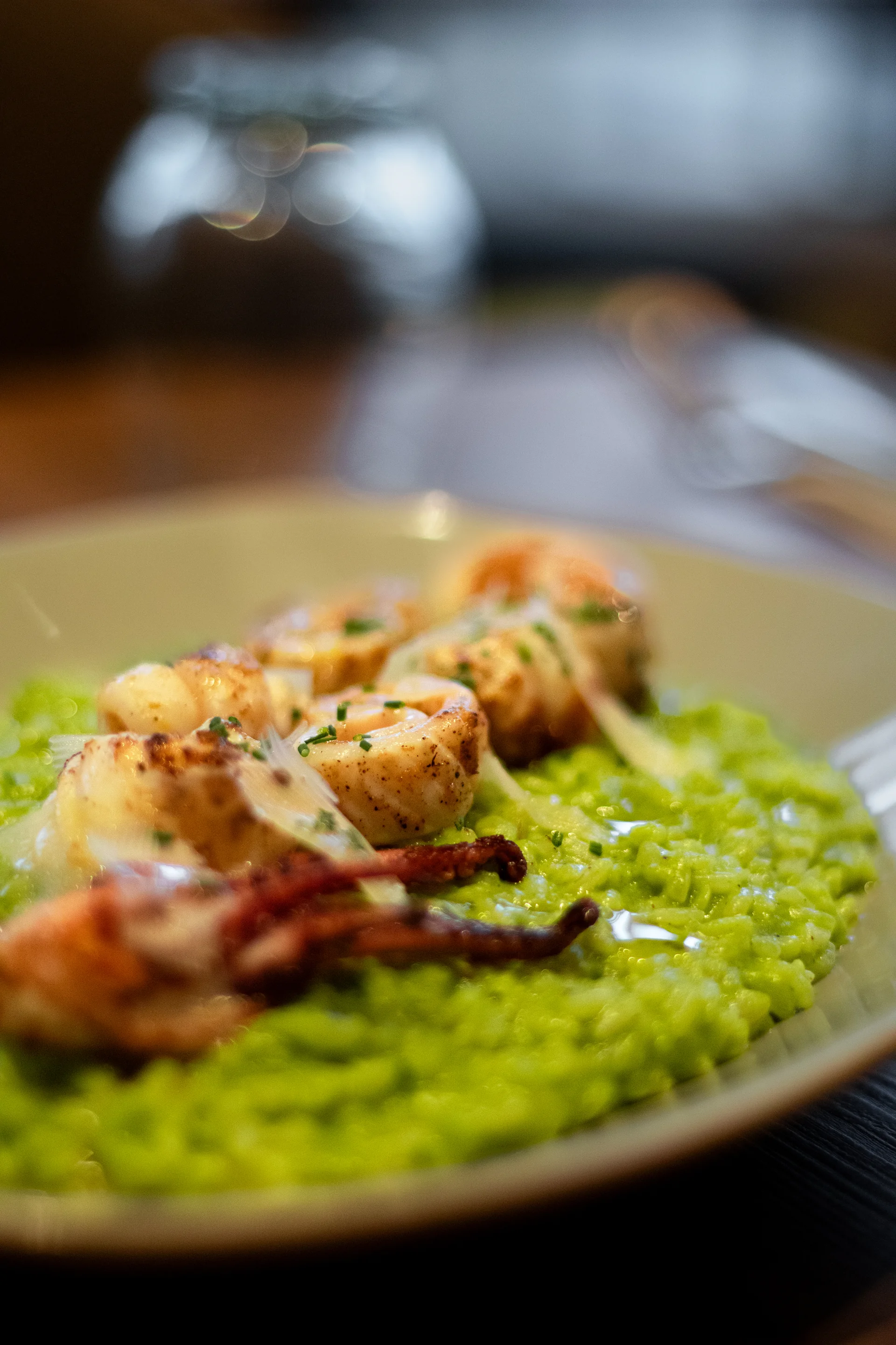 Risotto Calamar à la plancha